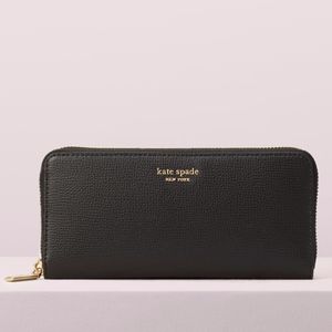kate spade sylvia slim continental leather wallet